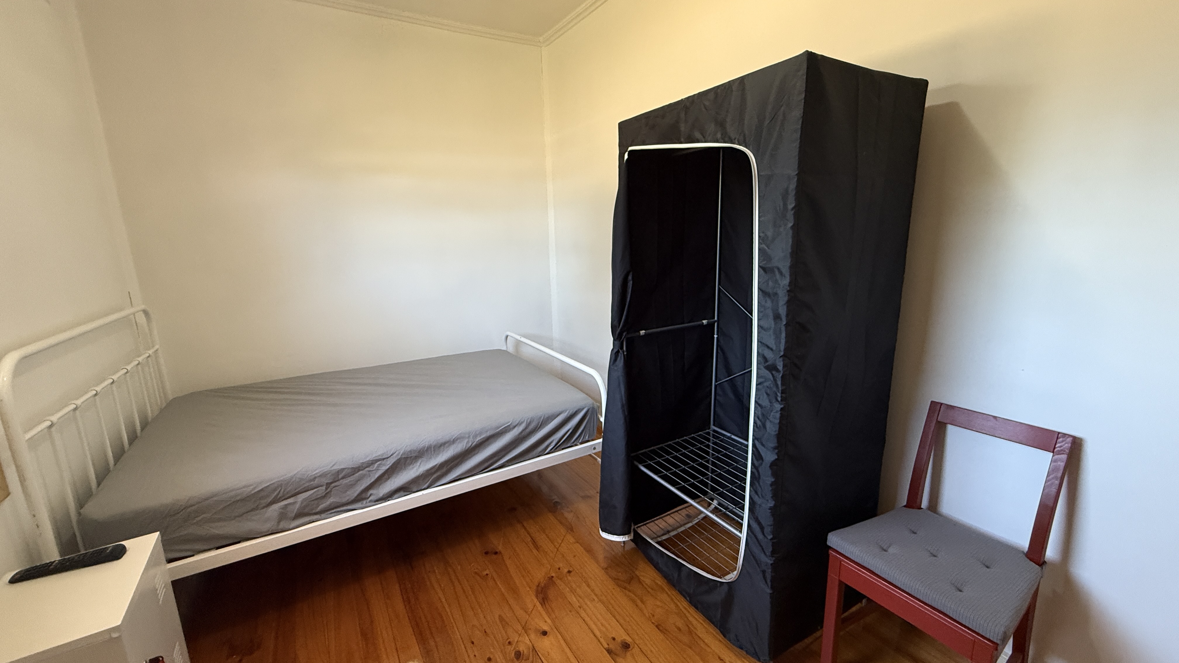 Elizabeth Downs share house furnished bedroom with wardrobe