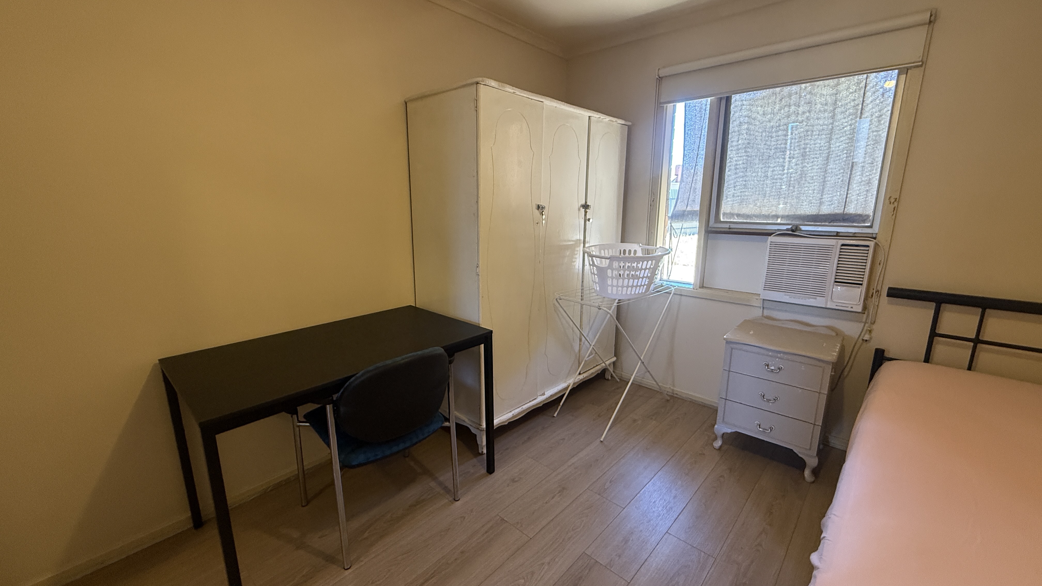 Elizabeth Park share house Desk and Chair and Wardrobe