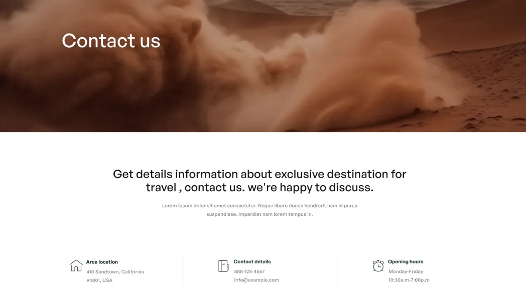 Contact two preview