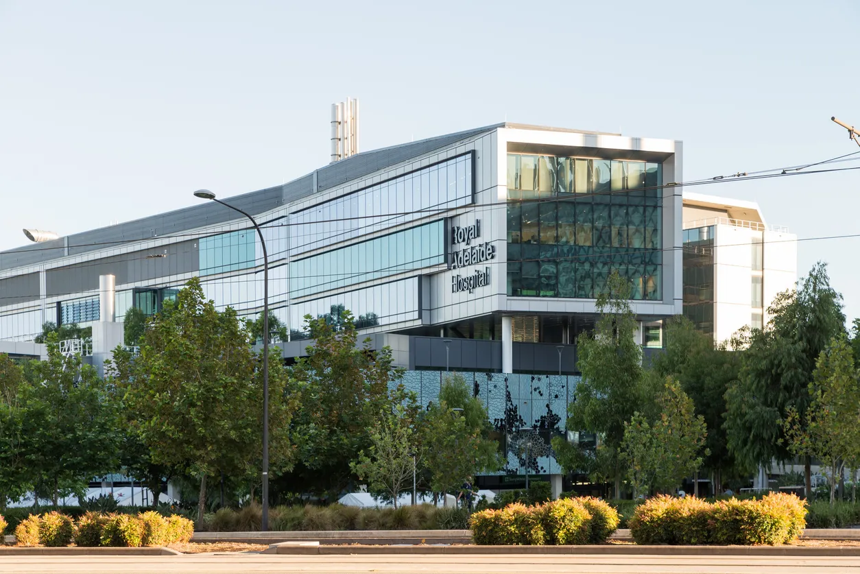 The Royal Adelaide Hospital building