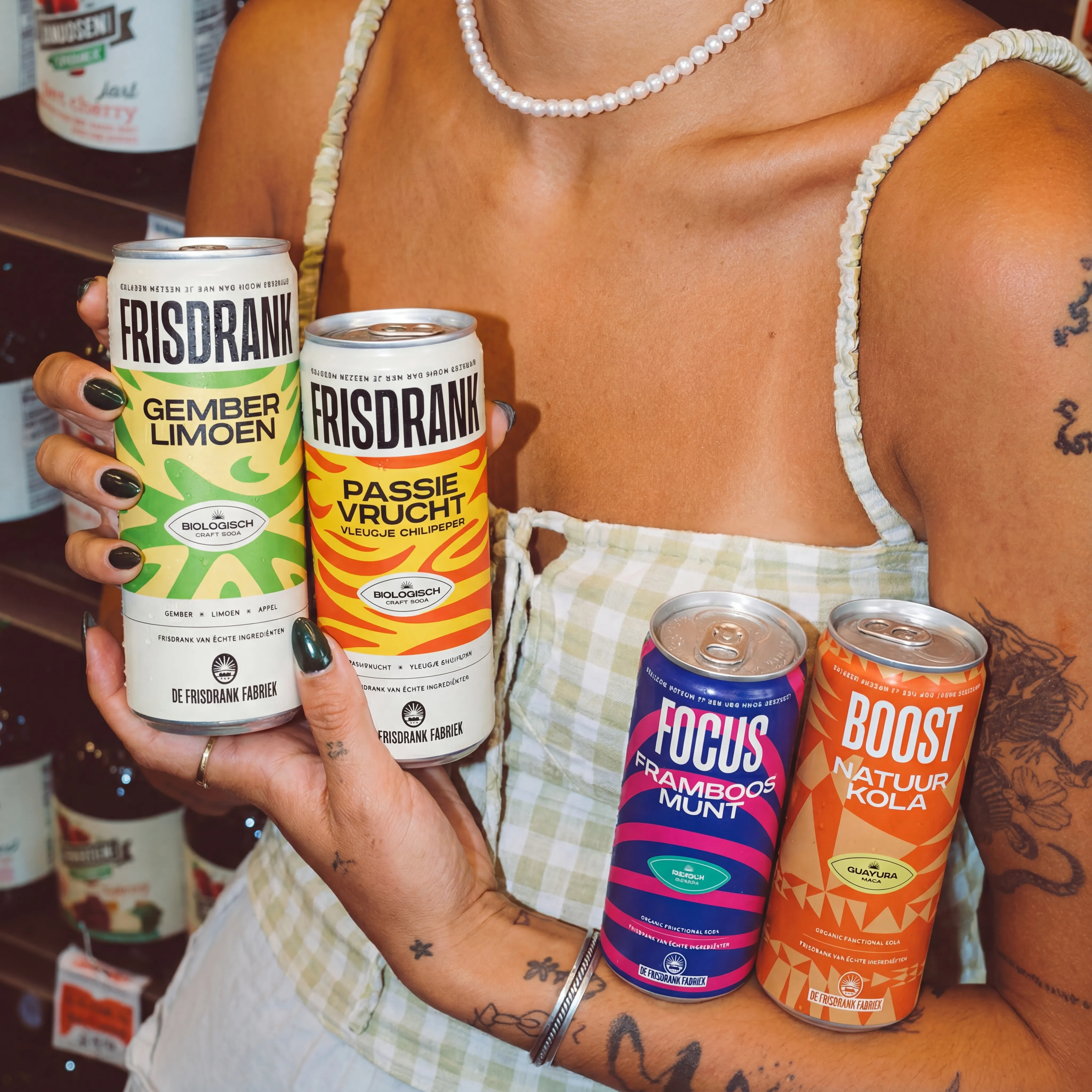 Blikken van De Frisdrank Fabriek