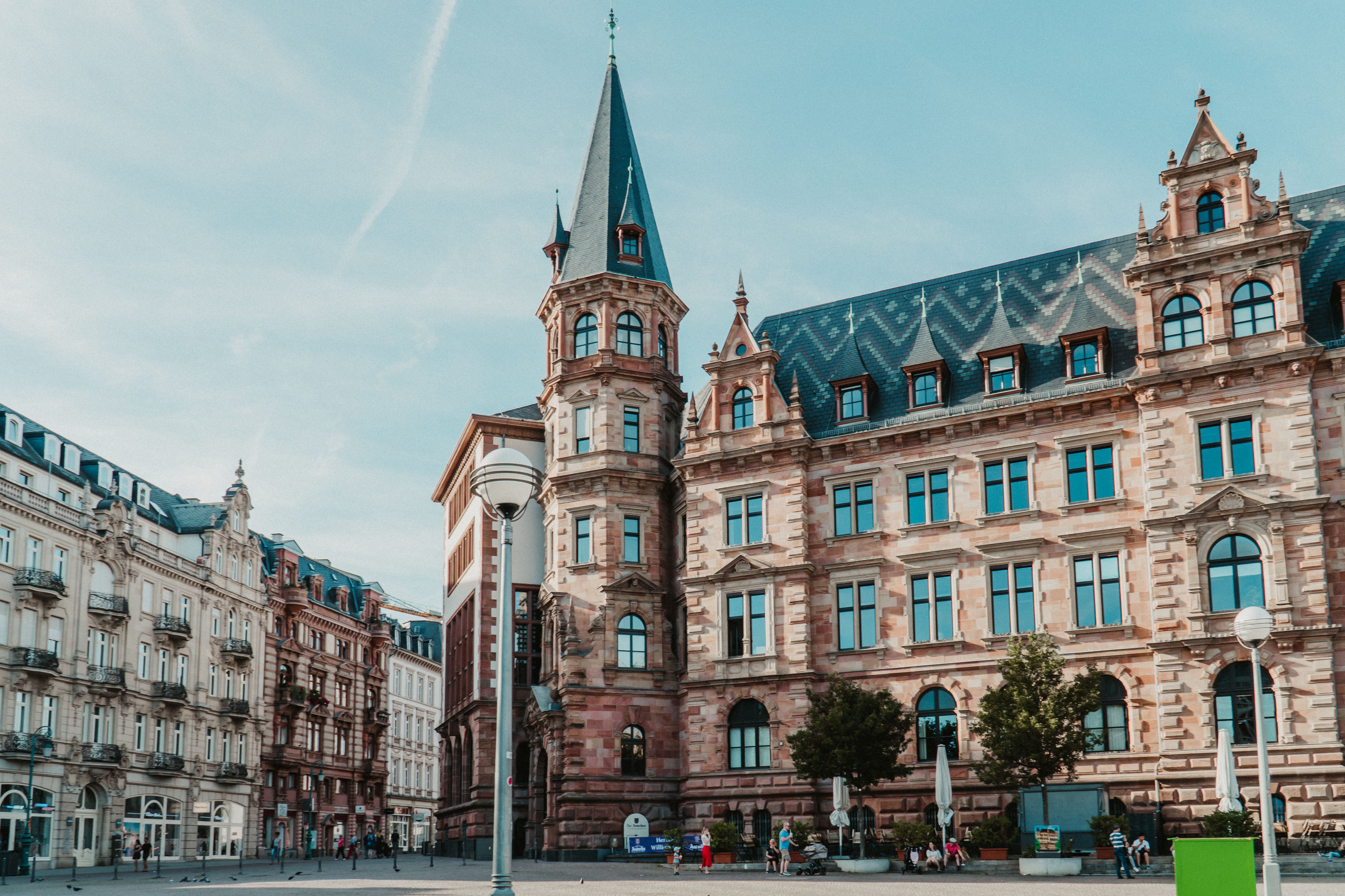 Aufnahme vom Rathaus Wiesbaden