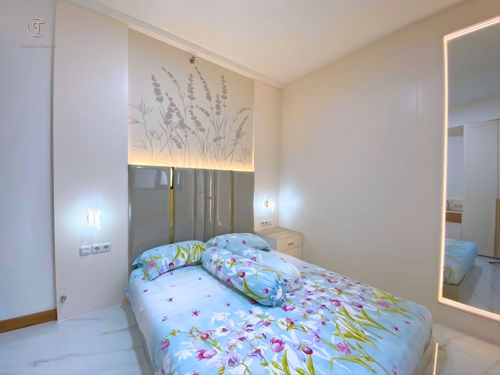Guest Room Modern Minimalis dengan Sentuhan Elegan Ruang Tidur Tamu yang Dirancang untuk Memberikan Kenyamanan Maksimal