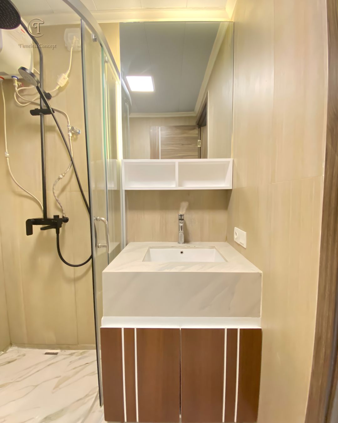 Transformasi Kamar Mandi Utama Gaya Modern Minimalis untuk Kenyamanan Sehari-hari