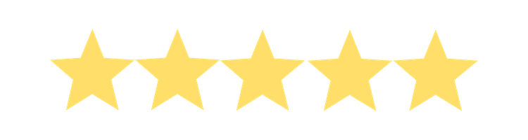 five gold stars