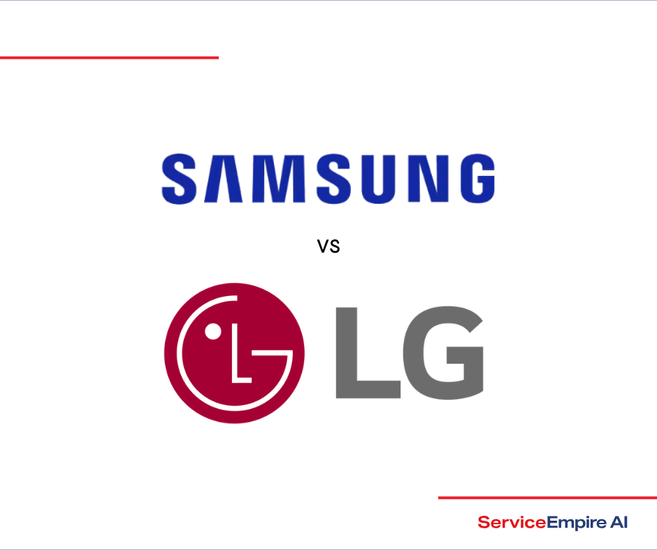 samsung and LG logos