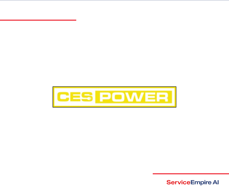 CES power logo on white background