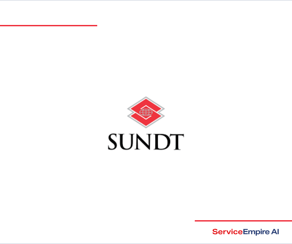sundt construction logo on white background