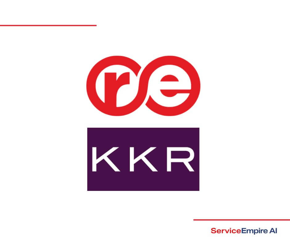 KKR and Re-Sustainability logos on white background