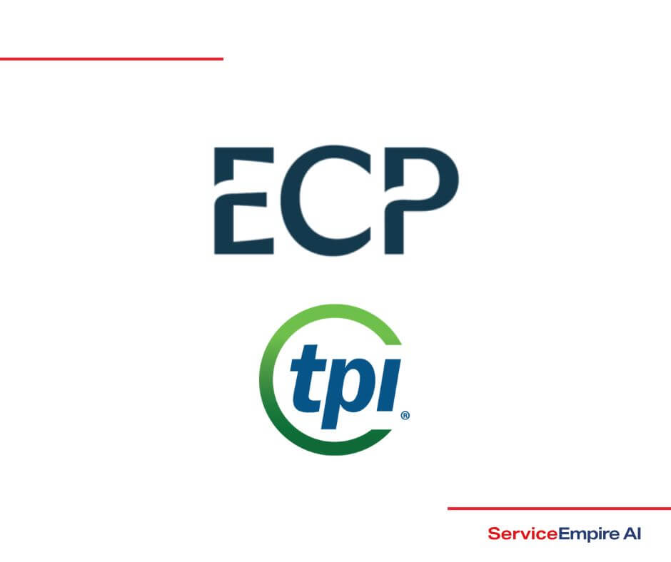 energy capital partners and tpi composites logos on white background