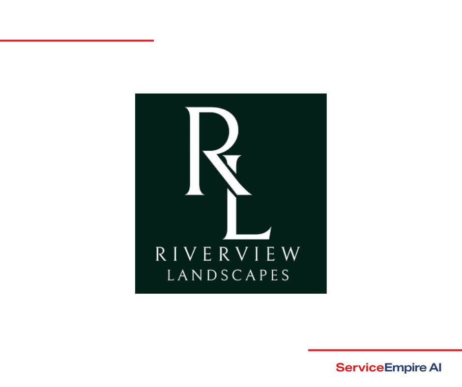 riverview landscapes logo on white background