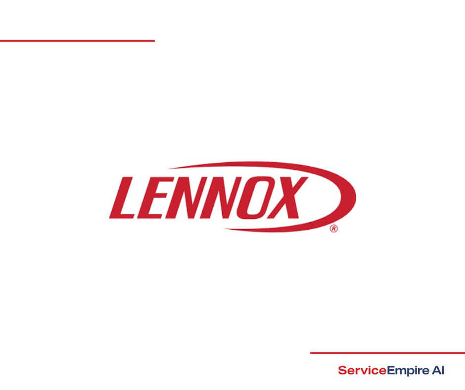 lennox logo on white background