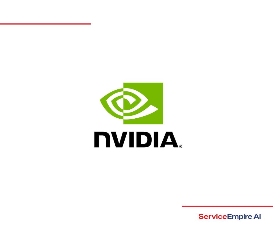 nvidia logo on white background