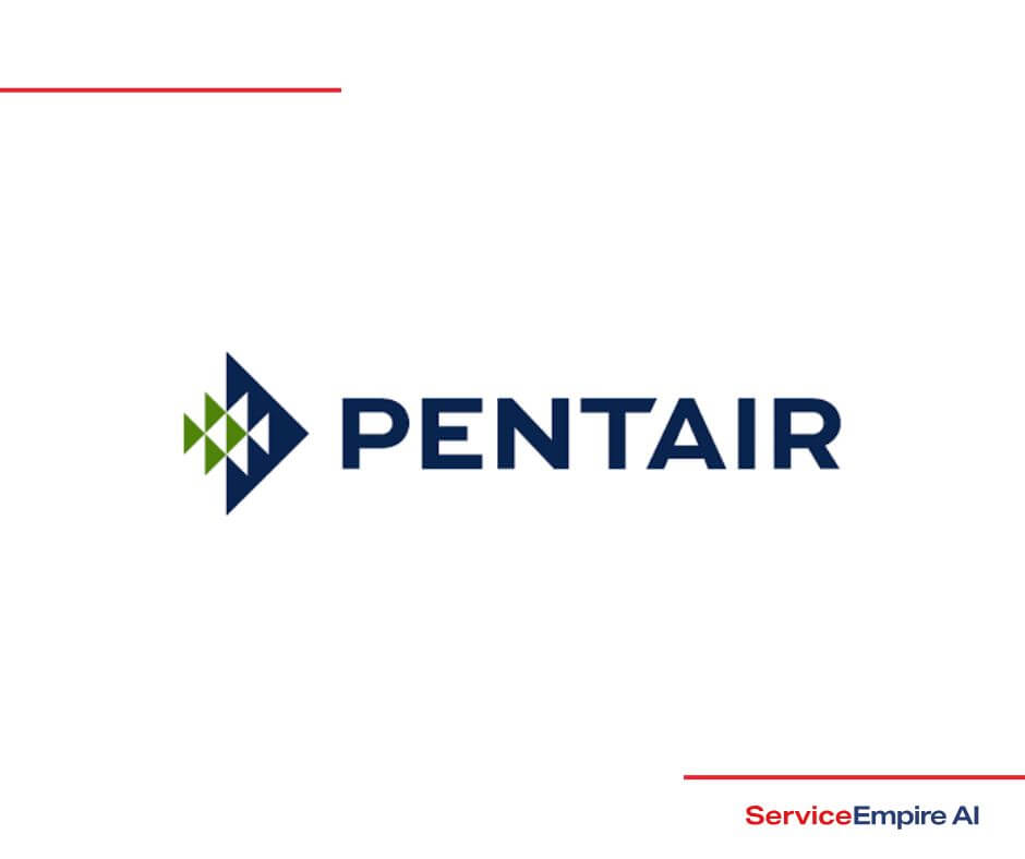 pentair logo on white background