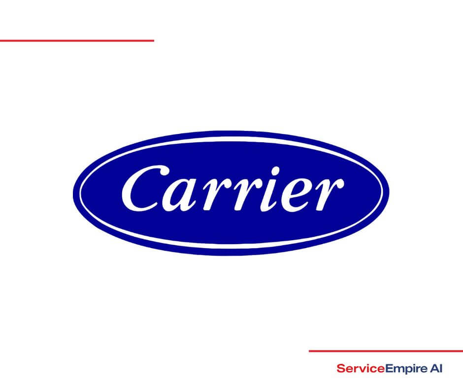 carrier global logo on white background