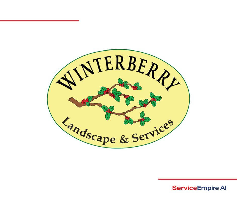 winterberry gardens logo on white background