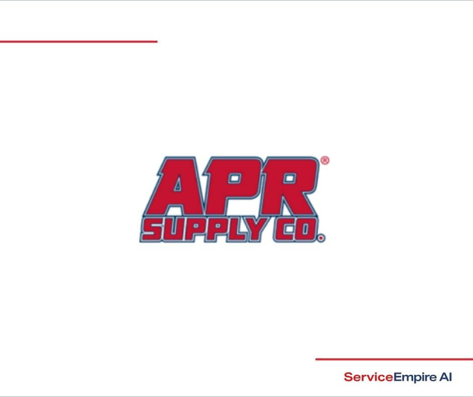 apr supply co logo on white background