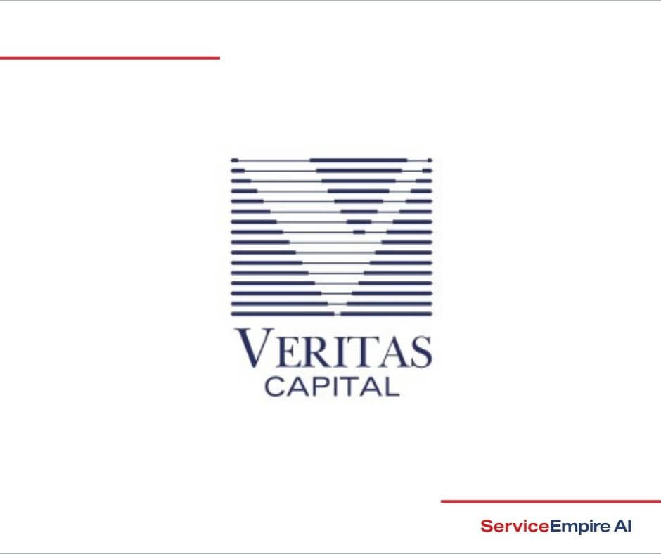 veritas capital logo on white background