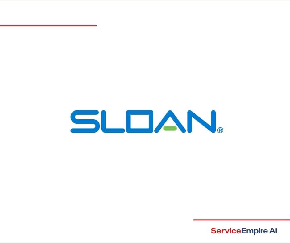 sloan logo on white background