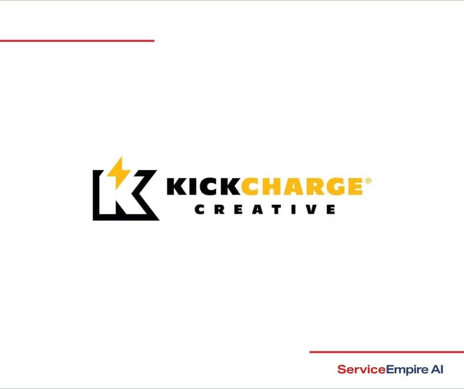kickcharge creative logo on white background