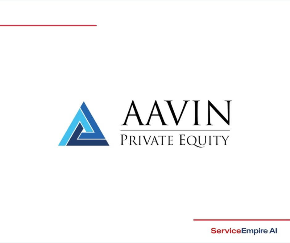 aavin private equity logo on white background