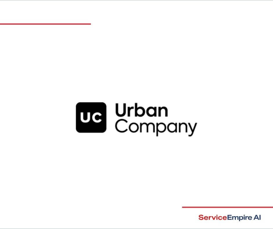 urban company logo on white background