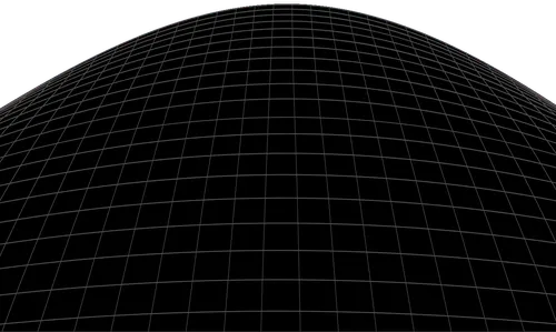 Curved background.