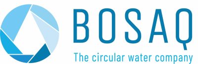 Logo van BOSAQ, een referentie van Koen Mylle op promylle.be.
