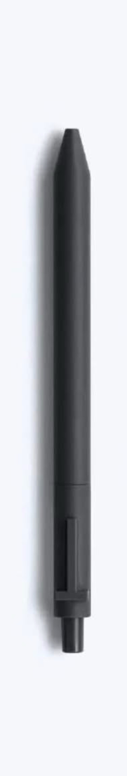 Black digital stylus pen representing custom content creation