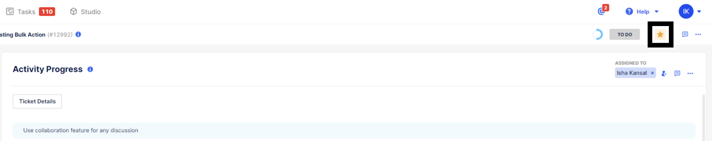 Starred Process Dashboard