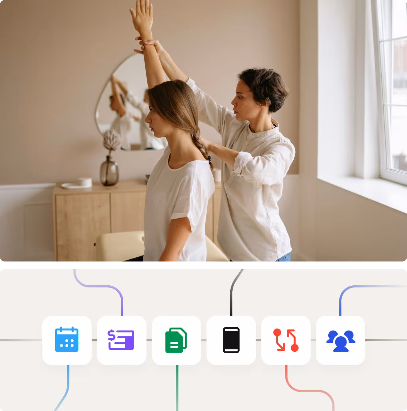 Desktop and Mobile illustration