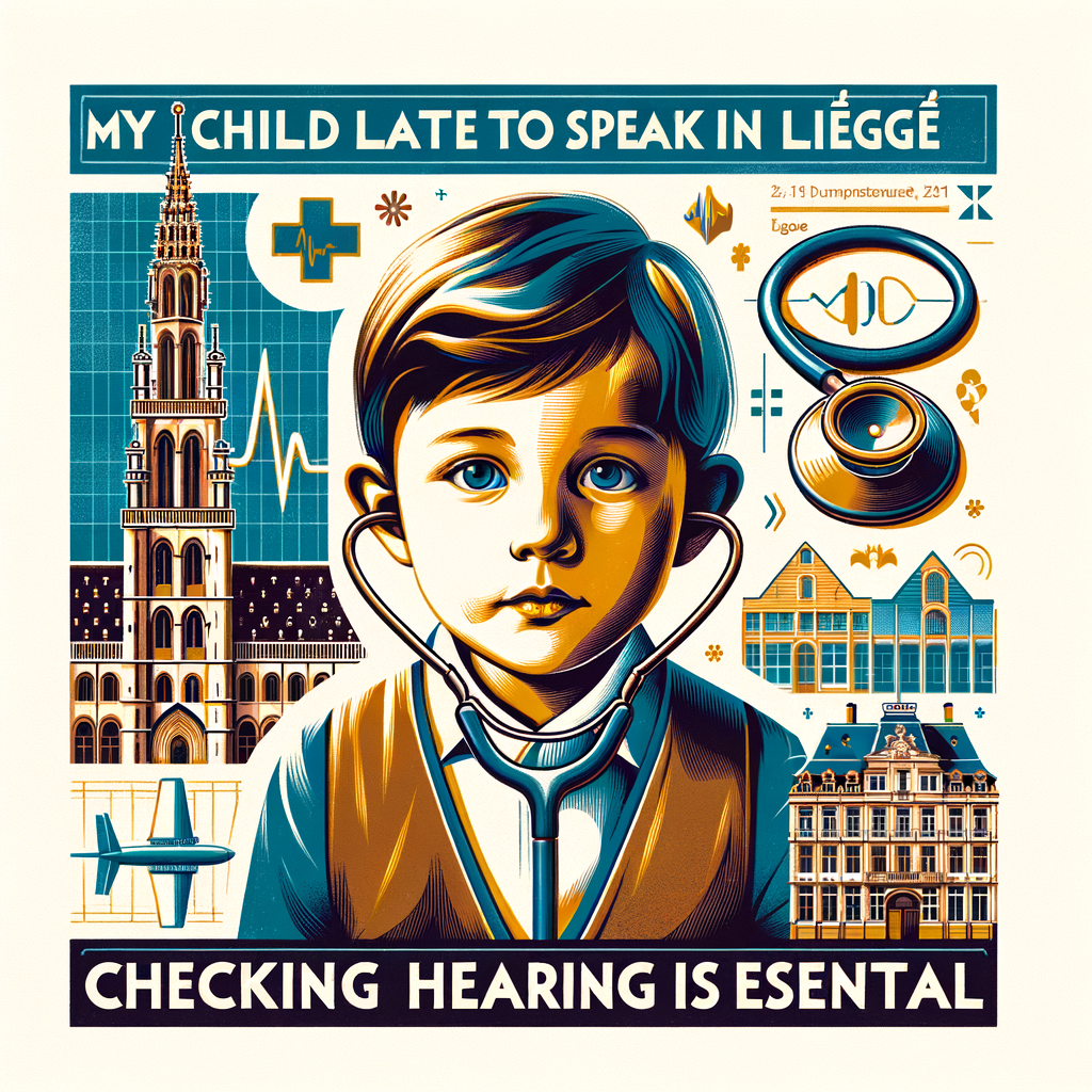 Mon enfant tarde à parler à Liège : pourquoi vérifier l’audition est essentiel