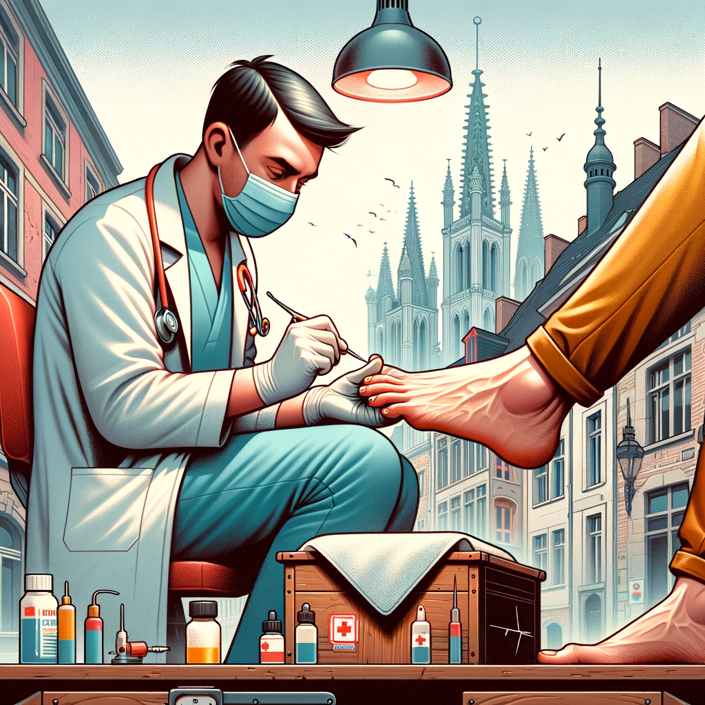 Consultation pédicure à Liège : déroulement d’un soin pour ongle incarné