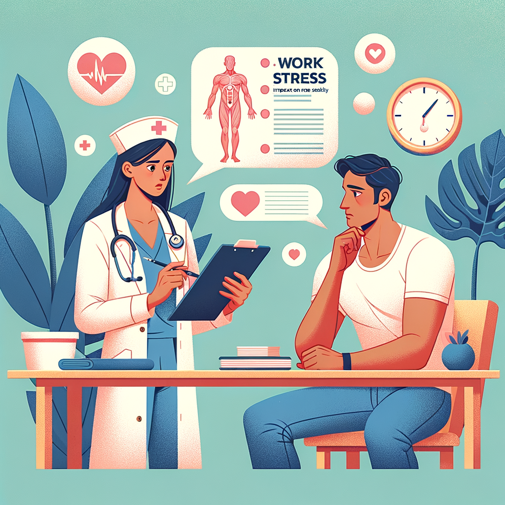 Stress professionnel : impact sur la sexualité masculine