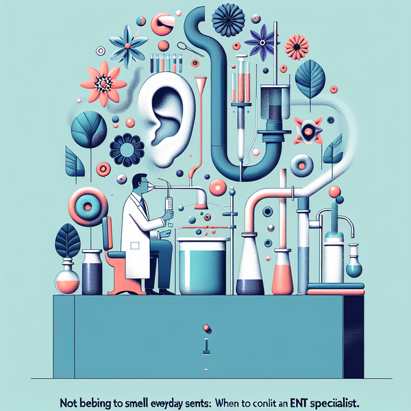 Ne plus sentir les odeurs du quotidien : quand consulter un ORL