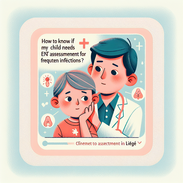 Comment savoir si mon enfant a besoin d’un bilan ORL à Liège pour des infections fréquentes ?