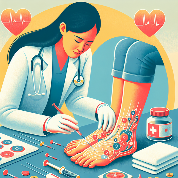 Douleurs neuropathiques dans les pieds : quand l’acupuncture surprend le patient diabétique