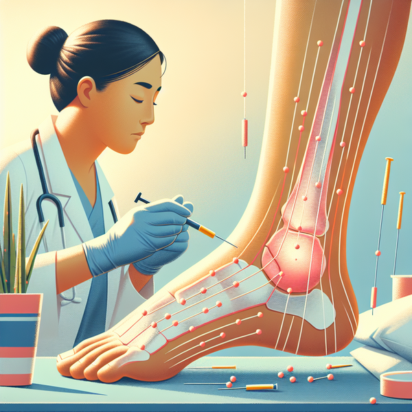 Douleurs persistantes après entorse : une cicatrisation soutenue par l’acupuncture