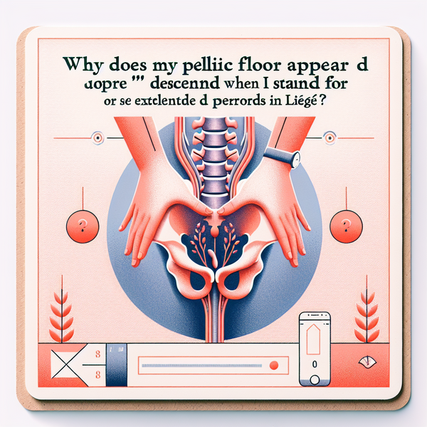 Pourquoi mon périnée semble-t-il “descendre” quand je reste debout longtemps à Liège ?