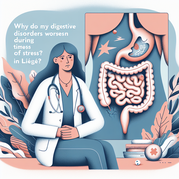 Pourquoi mes troubles digestifs s’aggravent-ils en période de stress à Liège ?