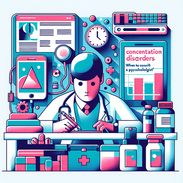 Troubles de concentration chez l’adulte : faut-il consulter un psychologue ?