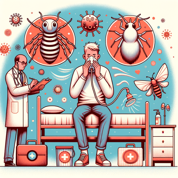 Allergies aux acariens : éternuements persistants toute l’année