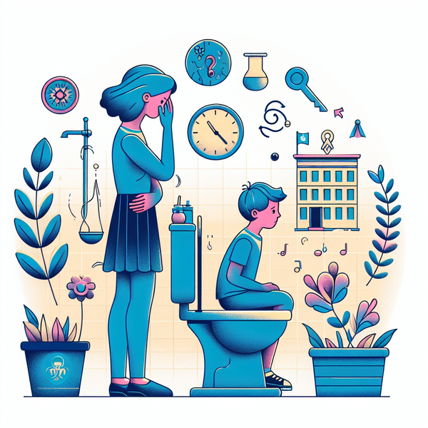 Pourquoi mon enfant refuse-t-il d’aller aux toilettes à l’école ?