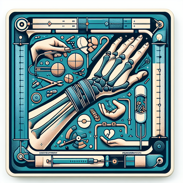 Kinésithérapie après une fracture du poignet : déroulement des séances