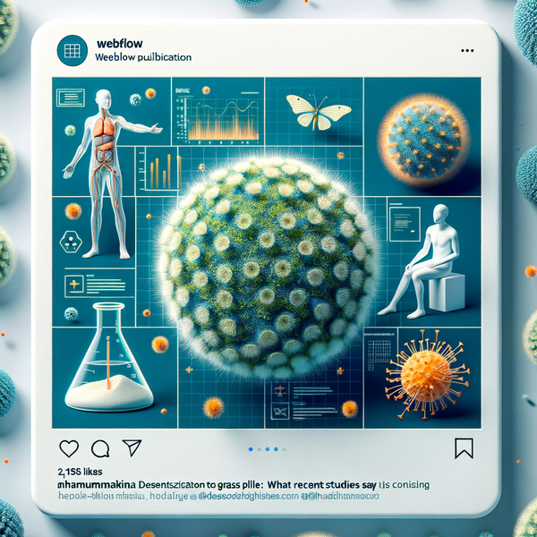 Désensibilisation aux pollens de graminées : ce que disent les études récentes