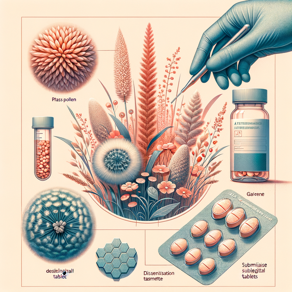 Pollens de graminées : désensibilisation par comprimés sublinguaux, résultats attendus