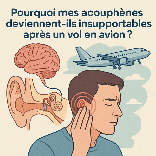 Comprenez pourquoi vos acouphènes s’aggravent après un vol et découvrez des conseils pour mieux voyager avec ce trouble auditif.