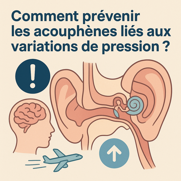 Découvrez des conseils simples pour éviter les acouphènes causés par les variations de pression et préserver votre confort auditif.