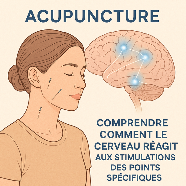 Acupuncture et comment le cerveau réagit aux stimulations des points spécifiques