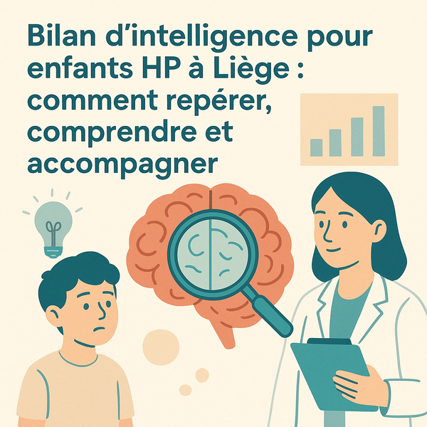 Bilan d’intelligence pour enfants HP à Liège : comment repérer, comprendre et accompagner 🧠🔍